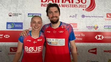 Hasil Indonesia Masters 2022, Christiansen-Boje Melaju ke Babak 16 Besar