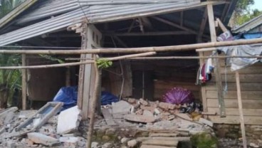 Gempa Magnitudo 5,8 di Mamuju Merusak 70 Rumah Warga