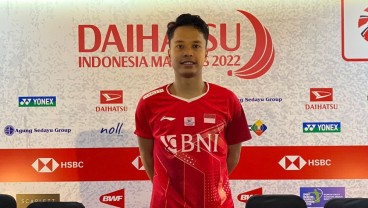 Indonesia Masters 2022: Lawan Thammasin, Anthony Ginting Temukan Kenyamanan Bermain