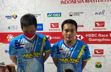 Hasil Indonesia Masters 2022: Ahsan Cedera, The Daddies Gagal ke 8 Besar