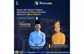 Melihat Capaian BP Batam Mendorong Pertumbuhan EKonomi Kota Batam, Bisnis Indonesia Undang Kepala BP Batam untuk Live Dialog