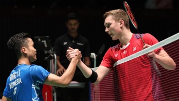 Hasil Indonesia Masters 2022: Kalahkan Wakil Hong Kong, Axelsen Tantang Ginting di Semifinal