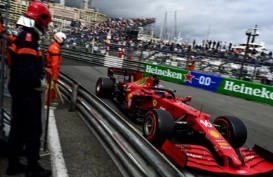 Pebalap Ferrari Charles Leclerc Amankan Pole Position GP F1 Azerbaijan 2022