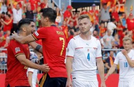 Hasil UEFA Nations League: Spanyol Kudeta Puncak Klasemen Usai Bekuk Ceko