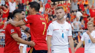 Hasil UEFA Nations League: Spanyol Kudeta Puncak Klasemen Usai Bekuk Ceko