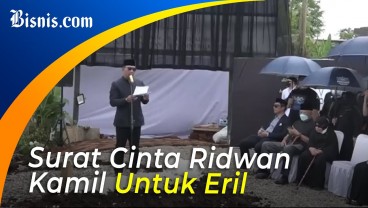 Eril Jadi Anugerah dalam Hidup Ridwan Kamil