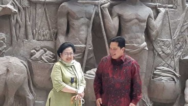 Kala Megawati dan Erick Thohir Ngobrol Soal Sarinah