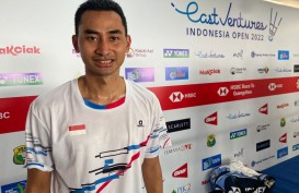 Indonesia Open 2022: Tommy Sugiarto Kesulitan Imbangi Kecepatan Anthony Ginting