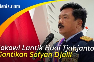 Jokowi Lantik Hadi Tjahjanto Menjadi Menteri
