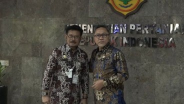 Mendag Zulhas Bertemu Mentan Syahrul Yasin Limpo, Bahas Apa?