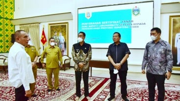 Pemkab Labuhan Batu Selatan Hibahkan Lahan untuk Kantor Samsat Baru