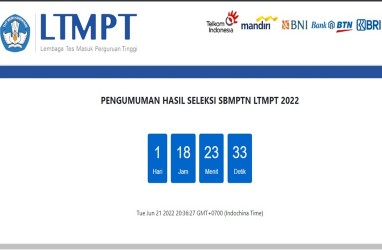 Link Pengumuman UTBK SBMPTN 2022 di LTMPT dan Link Mirrornya