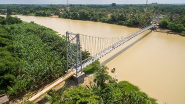 PUPR Bangun 410 Jembatan Gantung di Indonesia Selama 2015-2021