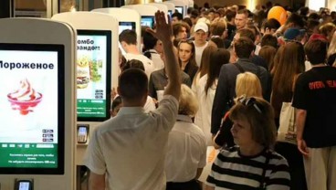 Baru Buka, Restoran Pengganti McDonald's di Rusia Pecah Rekor