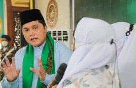 Dekat dengan Pesantren dan Kyai, Erick Thohir Difavoritkan Masyarakat Jatim Jadi Cawapres