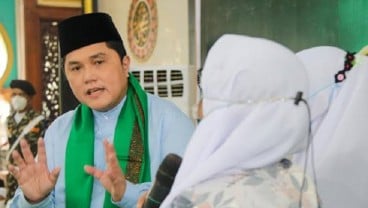 Dekat dengan Pesantren dan Kyai, Erick Thohir Difavoritkan Masyarakat Jatim Jadi Cawapres