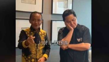 Gemes! Netizen Komentari Video Tiktok Erick Thohir dan Menteri Bahlil Lahadalia