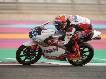 Diwarnai Crash 3 Pembalap, Rider Indonesia Finis di Posisi Ke-18 Moto3 Belanda