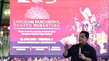 Bandara Jadi Pintu Masuk Indonesia, Erick Thohir Ingin Beri Akses Seniman Lokal 