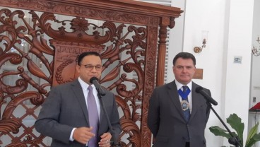 Anies Baswedan dan Lord Mayor of the City of London Bahas Investasi