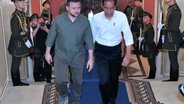 Ketemu Zelensky di Kiev, Jokowi Minta Akses Impor Gandum dari Ukraina