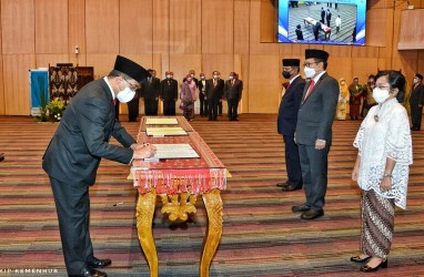 Sah! Kapolda Lampung Hendro Sugiatno Dilantik Jadi Dirjen Kemenhub