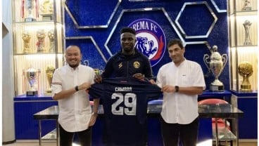 Tambah Daya Gedor, Arema Gaet Striker Abel Camara