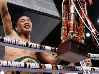Daud Yordan Pertahankan Sabuk WBC Asian Boxing Council Silver