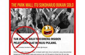 Gibran Luruskan Informasi Soal Pelecehan Terhadap Personel JKT48: Bukan Mal di Solo