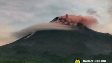 Gunung Merapi Mengalami 75 Kali Gempa Guguran 