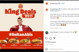 Gandeng Raffi Ahmad, Ini Promo Burger King ala Paket…