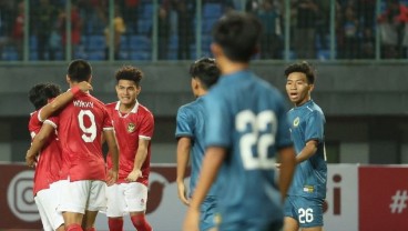 Hasil Timnas U-19 Indonesia vs Brunei: Diwarnai Quattrick, Babak Pertama Sudah Hujan Gol