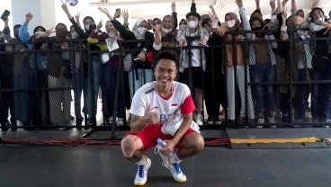 Malaysia Masters 2022: Menang atas Kenta, Ginting Ungkap Kondisinya Kurang Baik