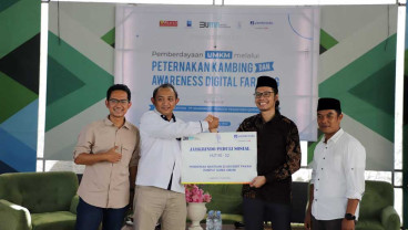 Jamkrindo Berikan Pelatihan Ternak