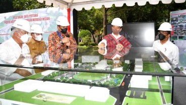 Jokowi Canangkan Revitalisasi Lapangan Merdeka di Kota Medan