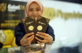 Harga Emas di Pegadaian Hari Ini Cetakan Antam Turun Rp8.000 per Gram