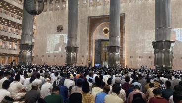 Jokowi Selesai Salat Iduladha di Istiqlal, Simak Tema Khotbah Tahun Ini