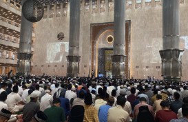 Jokowi Selesai Salat Iduladha di Istiqlal, Simak Tema Khotbah Tahun Ini