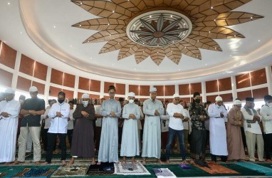 Sholat Idul Adha Perdana di Masjid Tanjak