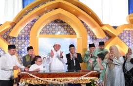 Gubernur Deru dan Bupati OKI Iskandar Resmikan Masjid Al-Hayza