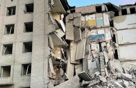 Bertambah Lagi, Korban Tewas di Reruntuhan Apartemen Donesk Menjadi 45 Orang