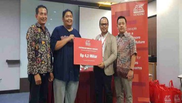 Asuransi Generali Bayar Klaim Nasabah di Jatim Rp67,8 Miliar