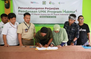 Pupuk Kujang Bantu Rp500 Juta untuk Maksimalkan Produktivitas Petani Kecil