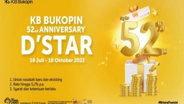 Pacu Pertumbuhan DPK, Bank KB Bukopin Luncurkan Program D’Star Anniversary Special Rate