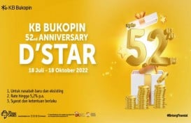 Pacu Pertumbuhan DPK, Bank KB Bukopin Luncurkan Program D’Star Anniversary Special Rate