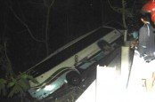 Bus Pembawa Rombongan Pendaki Kecelakaan di Magelang, 25 Orang Terluka