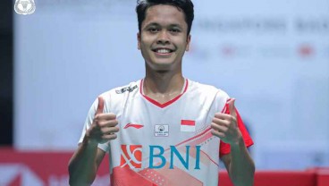 Banting Raket! Ginting Juara Singapore Open 2022 Kalahkan Wakil Jepang