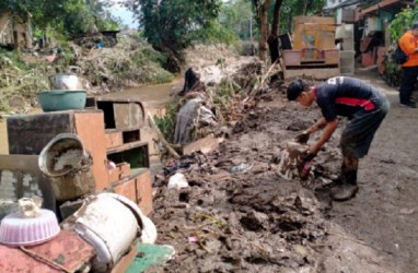 Usai Banjir Bandang Garut, DSDA Jabar Bangun Pengaman Tanggul Kritis