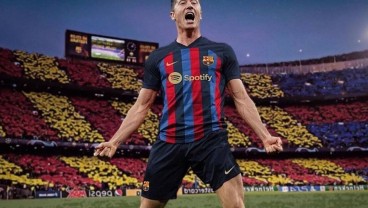 Pindah ke Barcelona, Lewandowski Siap Lawan Madrid di AS