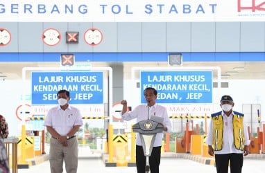 Jalan Tol Binjai-Pangkalan Brandan Ditargetkan Beroperasi 2023